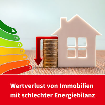 Wertverlust von Immobilien mit schlechter Energiebilanz